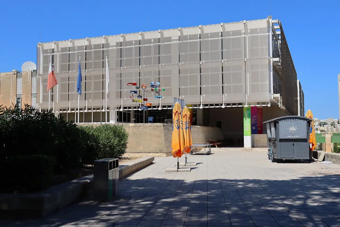 The University of Malta library, Msida