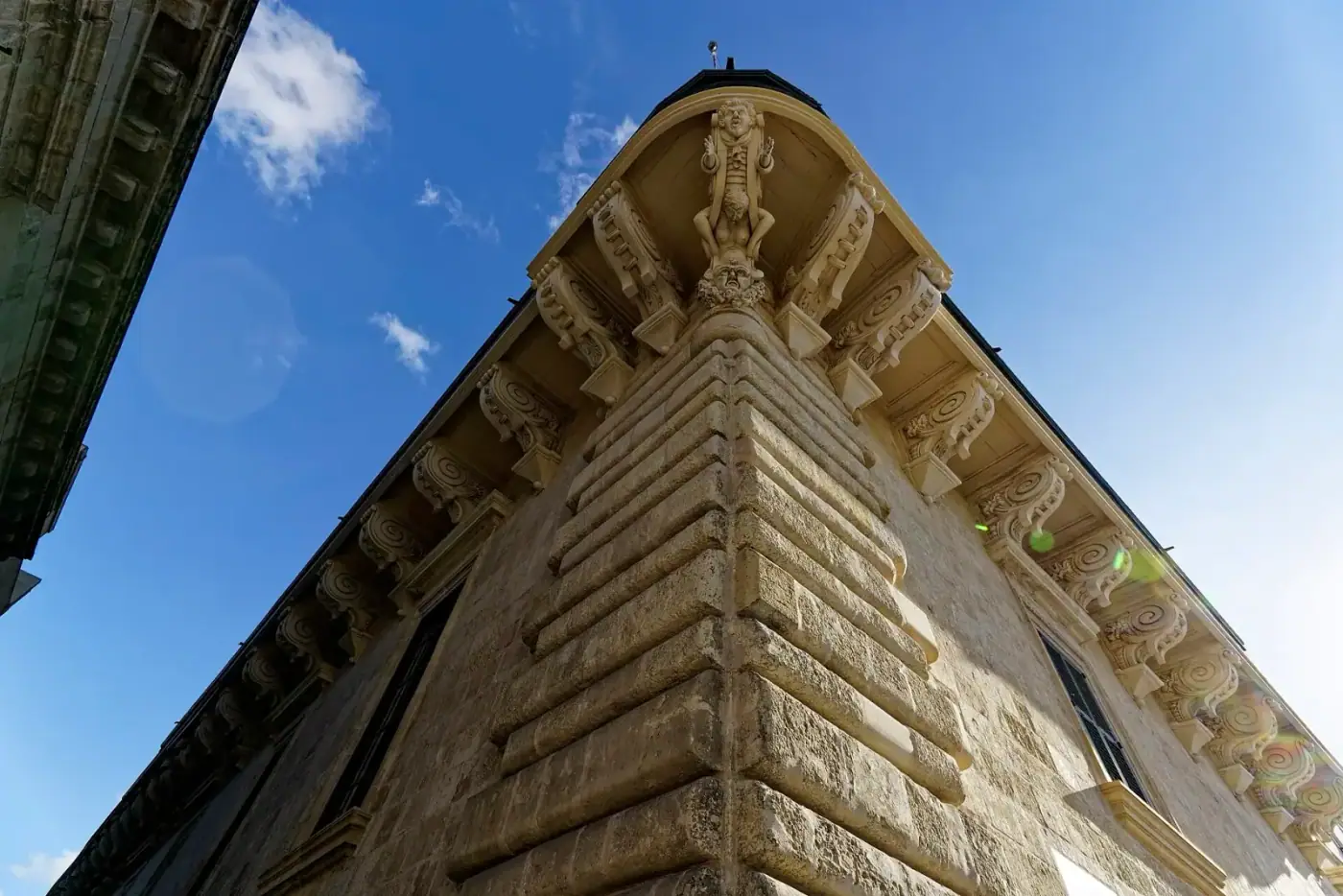 Corner building on Archbishop Street, Valletta