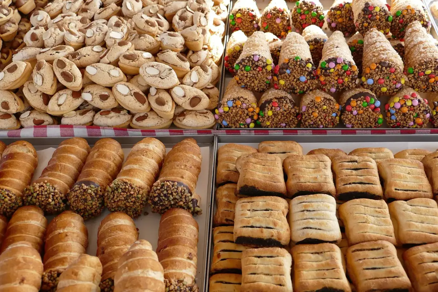 Sweets at the Marsaxlokk market